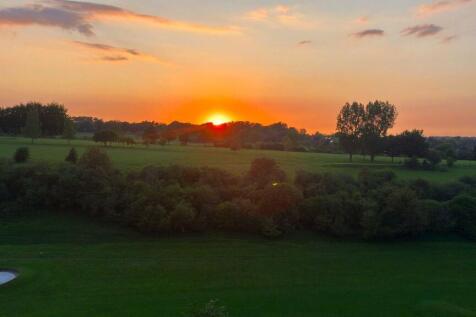 Sunset view from the balcony