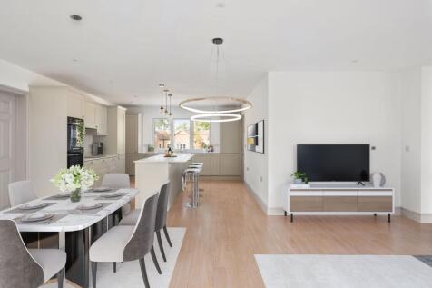 Digital Image: Kitchen Dining Family Room