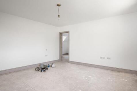 Actual image - current stage of build bedroom leading into dressing room