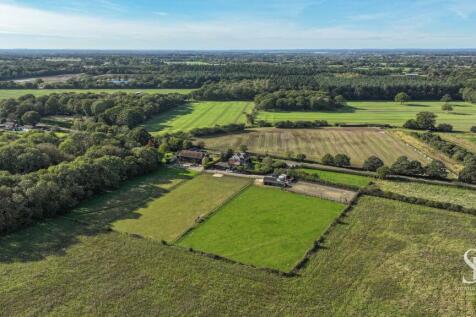 Aerial View showing Paddocks
