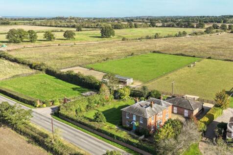 Aerial View of House from Road