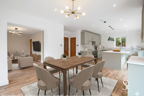 Dining Area to Kitchen & Living / Family Room