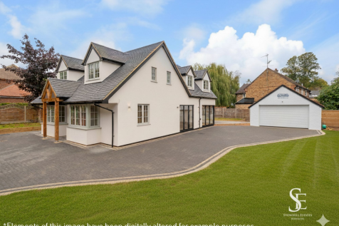 Front of Property & Double Garage