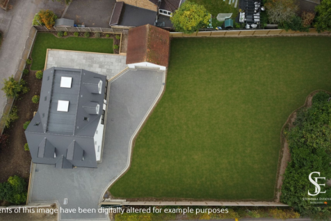 Aerial View of Property