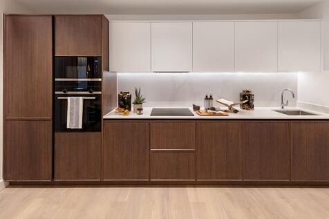 Contemporary kitchen with bespoke cabinetry inspired by Postmark&#39;s heritage