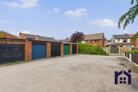 Garage and parking area