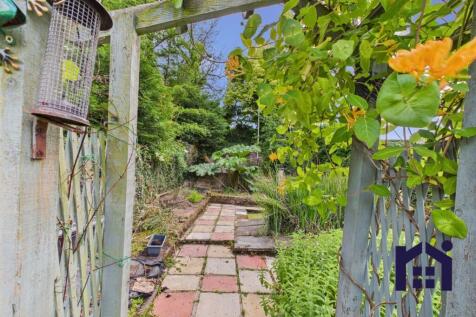 Cottage garden path