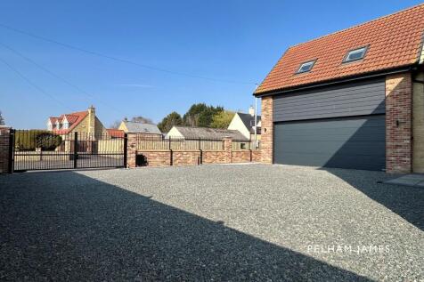 Garage and Driveway, 1 Greatford Road, Baston
