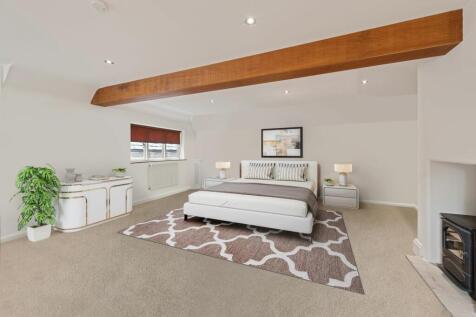 Principal Bedroom - White Gates, Empingham (Virtually staged)