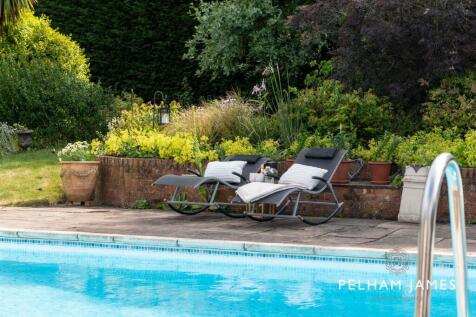 Garden and Pool, The Red House, Whissendine