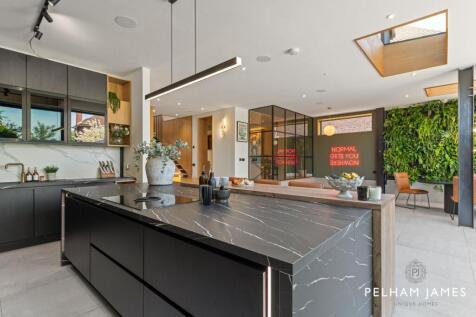 Kitchen/Family Room, The Black House, Stamford