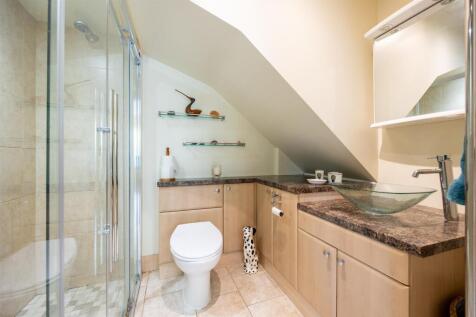 Downstairs shower in extension
