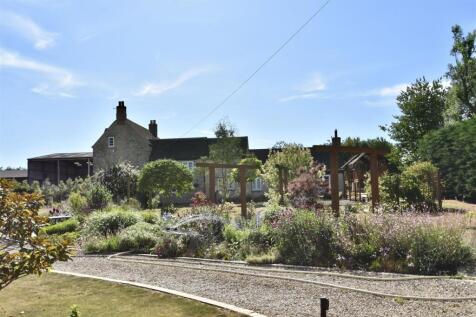 View from the quiet village lane