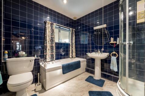 Family bathroom plus shower