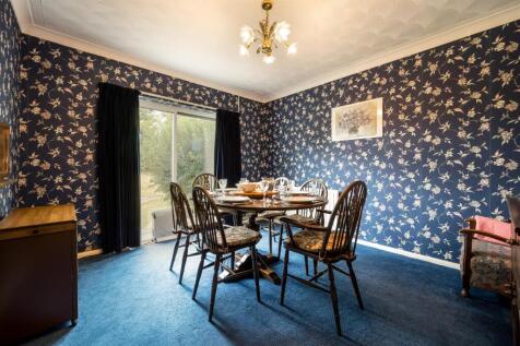 Dining room next to patio