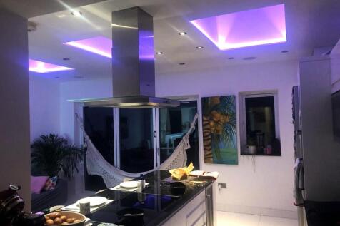 Kitchen Purple Light