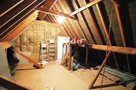 Attic Storage Room