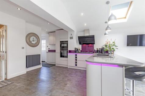 Extended Ultra Modern Dining Kitchen