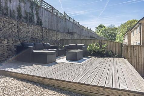 Rear decked area