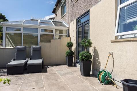 Rear patio