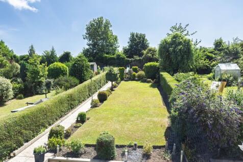 View of the garden from bedroom 2