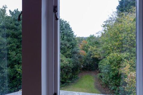 Garden view from bedroom 1