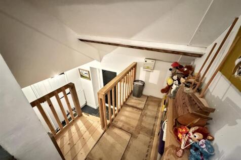STAIRS FROM HALLWAY  UP TO LANDING