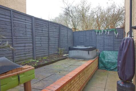 Rear patio