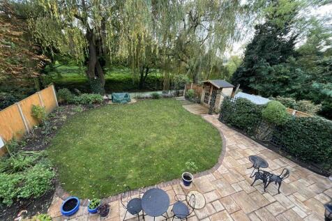 Overhead View of Rear Garden