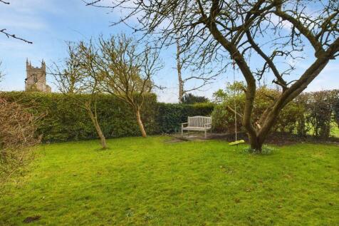 Rear Garden &amp; View of Church