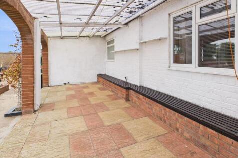 Covered Patio Seating Area