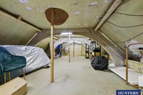 Vaulted Ceiling Storage Area