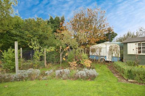 Caravan with wood burner