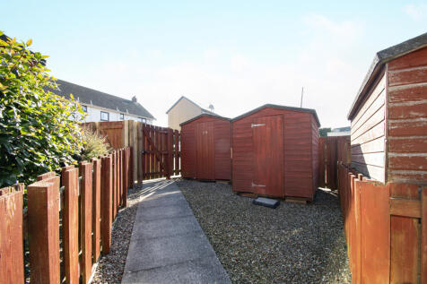 Rear Garden  &amp; Wooden Shed