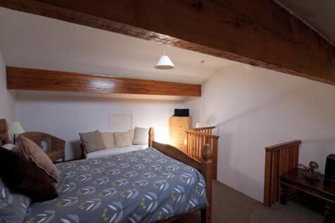Attic bedroom.