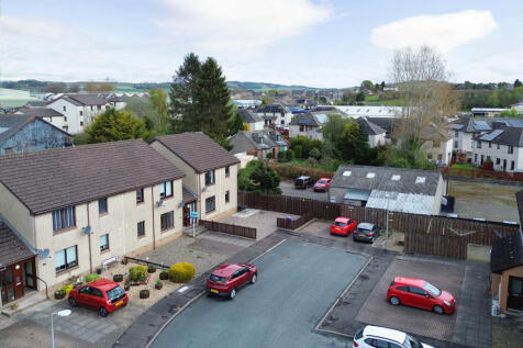 Aerial Front Exterior &amp; Parking Bay