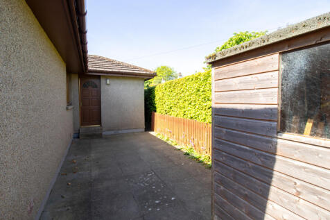 Rear Door &amp; Paved Section