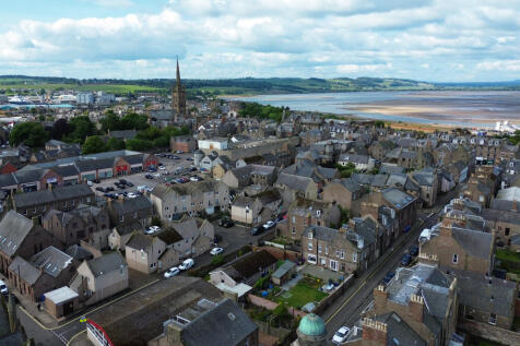 Aerial View of Montrose Steeple &amp; Basin