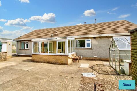 Rear of property