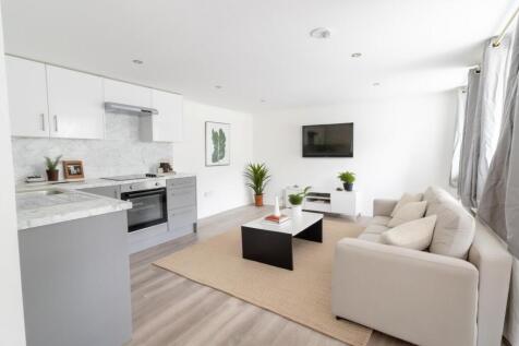Staged Lounge to Kitchen