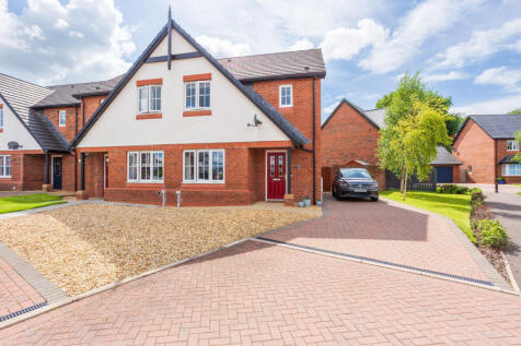 Front View &amp; Block Paved Driveway