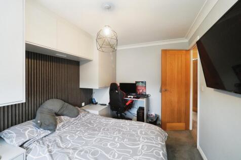Double Bedroom Three with recently added Built in Wardrobes and Paneling