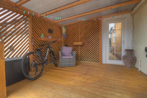 decked pergola