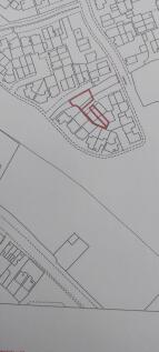 Showing area owned to the front