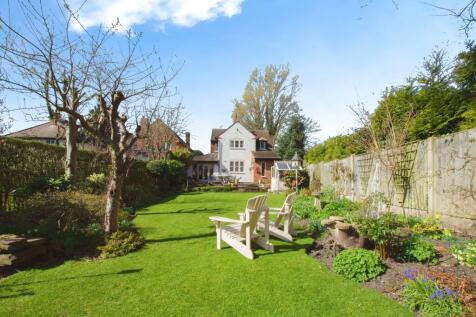 View from the Bottom Seating Area of this Very Well Loved Garden