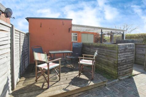 Decked seating area
