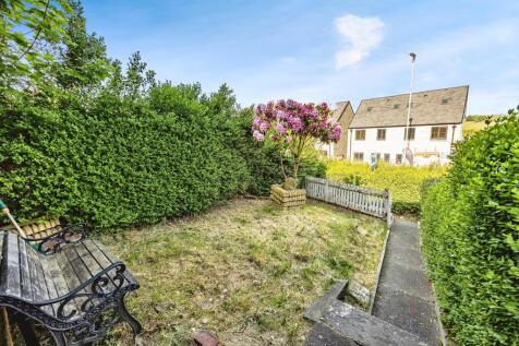 Rear of property