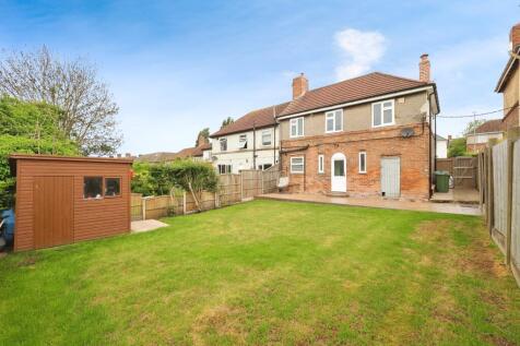 Large Rear Garden with New Patio and Large Lawn and Great Views