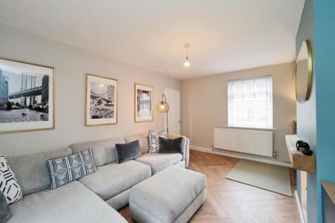 Recently Renovated Lounge with Double Doors