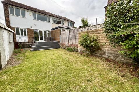 Rear of house